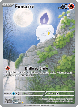 Funécire 101/86 — Pokémon Flamme Blanche (WHT)
