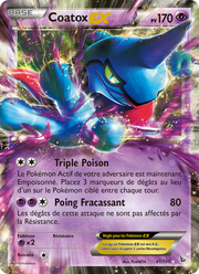 Coatox EX 41/110 — Pokémon Étincelles (FLF)