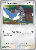 Sapereau 175/230 Pokémon Flammes Obsidiennes (EV03)