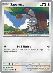 Sapereau 175/230 Pokémon Flammes Obsidiennes (EV03)
