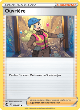 Ouvrière 167/215 Pokémon Tempête Argentée (SIT)