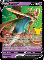 Zacian V 16/50 Pokémon Célébrations