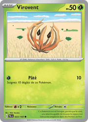 Virovent 023/279 Pokémon Évolutions à Paldea (EV02)
