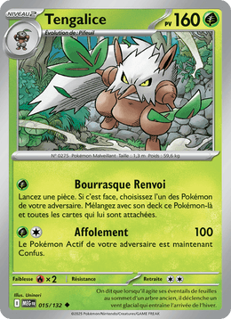 Tengalice 015/188 Pokémon Méga-Évolution (ME01)