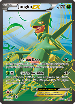 Jungko EX 84/101 — Pokémon Origines Antiques (AOR)