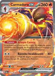 Carmadura-ex - Armarouge ex - Faille Paradoxe 027