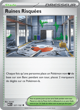 Ruines Risquées 127/188 Pokémon Méga-Évolution (ME01)