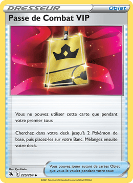 Passe de Combat VIP 225/284 Pokémon Poing de Fusion (FST)