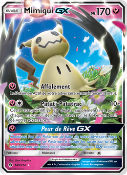 Mimiqui GX 149/236 — Pokémon Tonnerre Perdu (LOT)