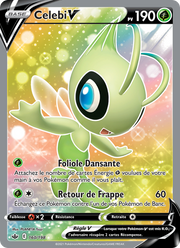 Celebi V 160/233 — Pokémon Règne de Glace (CRE)