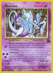 Mewtwo 12/53 Pokémon Wizards Black Star Promos (WBSP)
