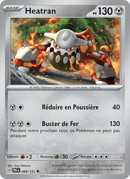 Heatran 068/180 Pokémon Évolutions Prismatiques (EV8.5)