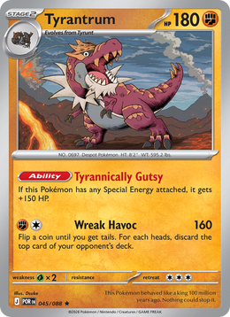 Rexillius 45/88 — Pokémon Équilibre Parfait (ME03)