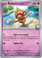 Balbuto de Pierre 083/244 Pokémon Rivalités Destinées (EV10)