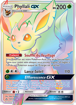 Phyllali GX 157/173 — Pokémon Ultra-Prisme (UPR)