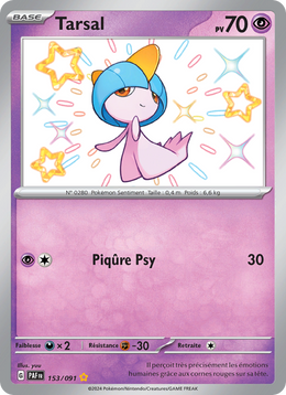 Tarsal - Ralts - Destinées de Paldea 153