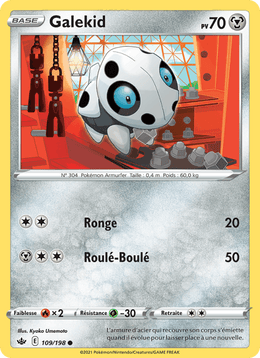 Galekid 109/233 Pokémon Règne de Glace (CRE)