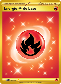 Énergie Fire de base - Basic Fire Energy - Flammes Obsidiennes 230