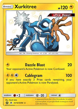 Câblifère SV14/94 — Pokémon Destinées Occultes Coffre Étincelant (SMA)