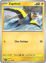 Zapétrel 078/258 Pokémon Écarlate et Violet (EV01)