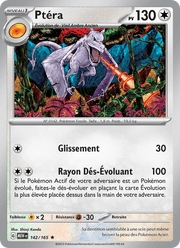 Ptéra 142/207 Pokémon 151 (MEW)
