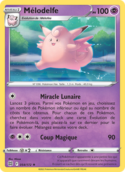 Mélodelfe 054/216 Pokémon Stars Étincelantes