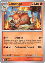 Camérupt 032/230 Pokémon Flammes Obsidiennes (EV03)