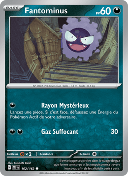 Fantominus 102/218 Pokémon Forces Temporelles (EV05)