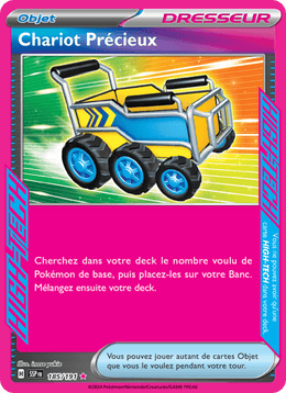 Chariot Précieux 185/252 Pokémon Étincelles Déferlantes (EV08)