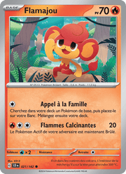 Flamajou 021/175 Pokémon Couronne Stellaire (EV07)