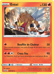 Entei 20/183 — Pokémon Styles de combat (BST)