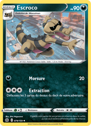Escroco 079/160 Pokémon Zénith Suprême (CRZ)