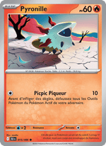 Pyronille 015/172 Pokémon Foudre Noire (BLK)