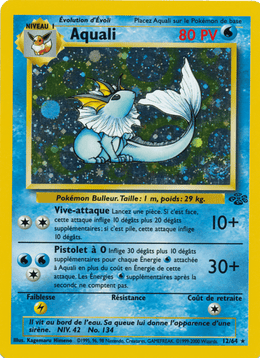 Aquali 12/64 Pokémon Jungle (JU)