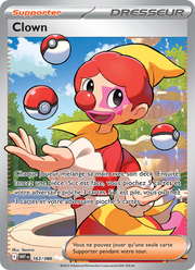 Clown 163/86 — Pokémon Flamme Blanche (WHT)