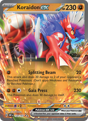 Koraidon-ex 124/230 — Pokémon Flammes Obsidiennes (EV03)