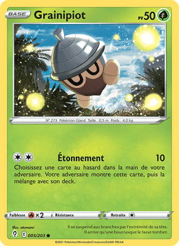 Grainipiot 5/237 Pokémon Évolution Céleste (EVS)