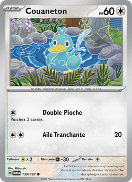 Couaneton 139/226 Pokémon Mascarade Crépusculaire (EV06)
