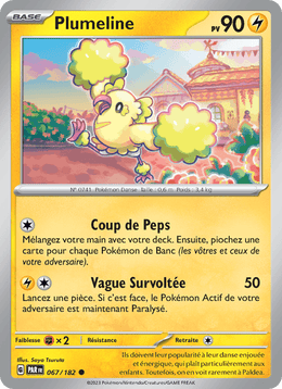 Plumeline 067/266 Pokémon Faille Paradoxe (EV04)