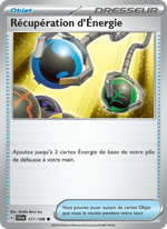 Récupération d'Énergie 171/258 Pokémon Écarlate et Violet (EV01)