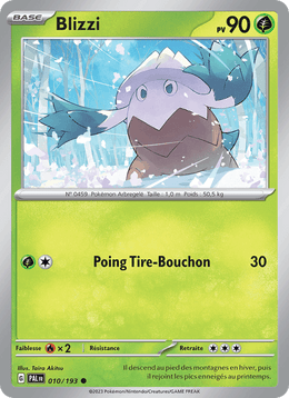 Blizzi 010/279 Pokémon Évolutions à Paldea (EV02)