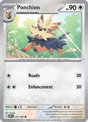 Ponchien 171/230 Pokémon Flammes Obsidiennes (EV03)