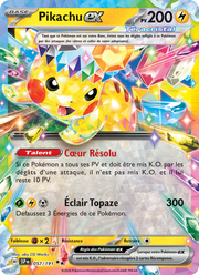 Pikachu-ex - Pikachu ex - Étincelles Déferlantes 057