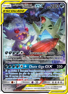 Méga-Ténéfix et Tyranocif GX 226/258 — Pokémon Harmonie des Esprits (UNM)