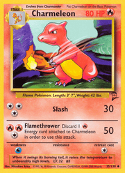 Charmeleon 35/130 Pokémon Base Set 2 (B2)