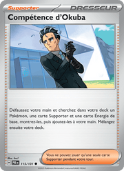 Compétence d'Okuba 115/180 Pokémon Évolutions Prismatiques (EV8.5)
