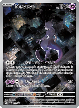 Mewtwo 052/PROMO — Pokémon Promo Écarlate et Violet (SVP)