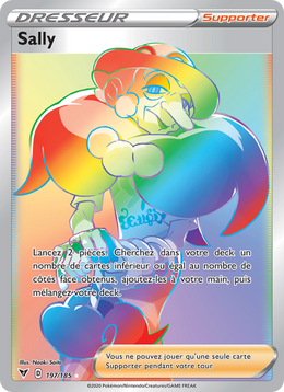 Sally 197/203 Pokémon Voltage Éclatant