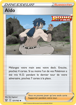 Aldo 121/183 Pokémon Styles de combat (BST)