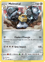 Melmetal 130/201 Pokémon Ténèbres Embrasées